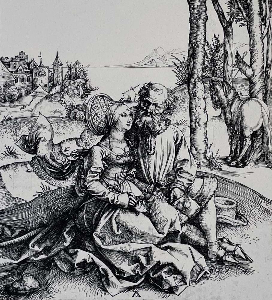 Kupferdruck von Albrecht Dürer