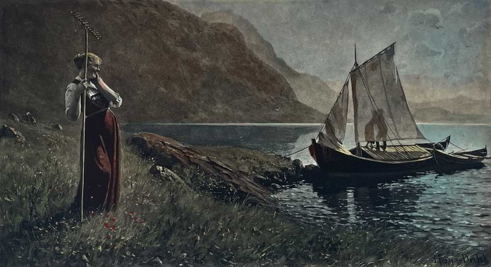 Hans Dahl, Behind the sail