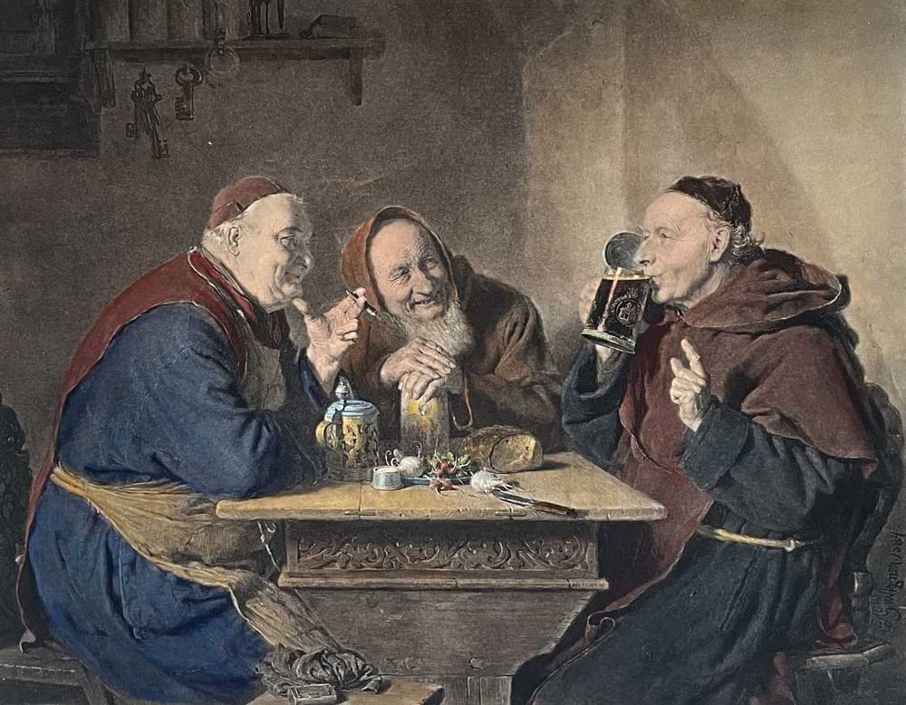 Beim Klosterbier