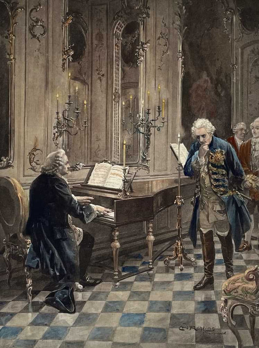 Bach und Friedrich der Große